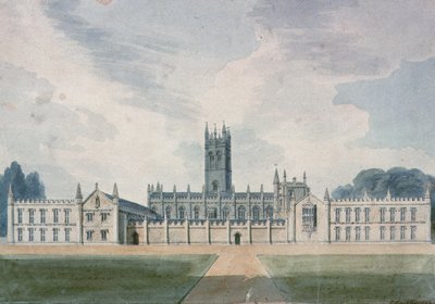 Magdalen College, Oxford by John Chessell Buckler